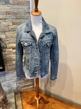 J Crew Classic Blue Denim Jacket -